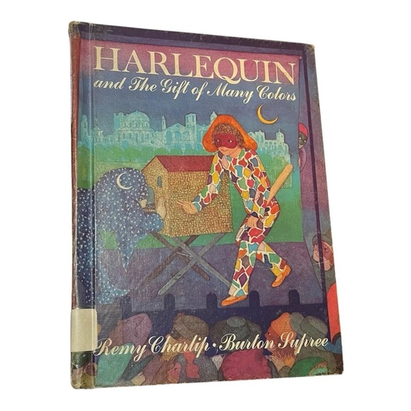 Other - Harlequin and the Gift of Many Colors Remy Charlip, Burton Supree 1973 HB ExLib